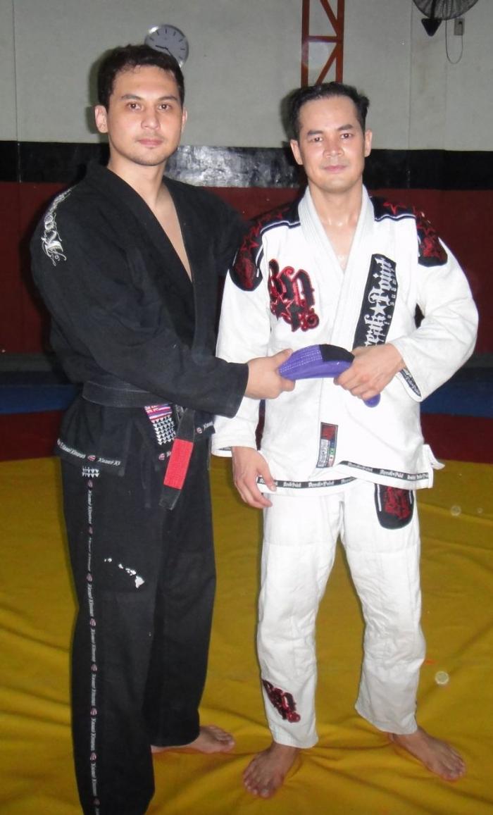 Purple belt · November 1, 2010 · Promoted by Alvin Aguilar