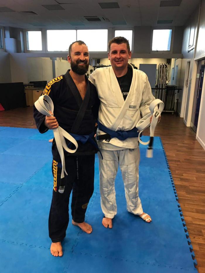 Blue belt · July 15, 2019 · Promoted by Patrick James