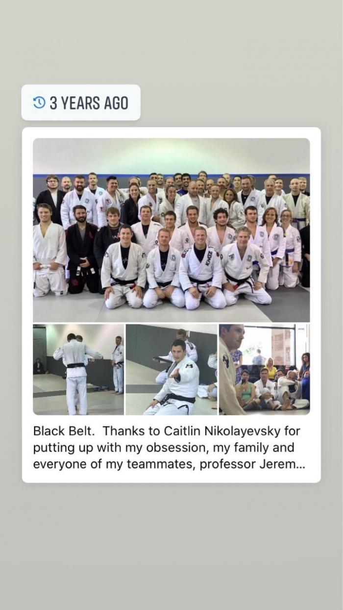 Black belt · June 28, 2017 · Promoted by Jeremy Akin