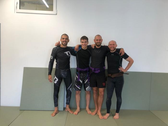 Purple belt · September 5, 2021 · Promoted by Wim Deputter