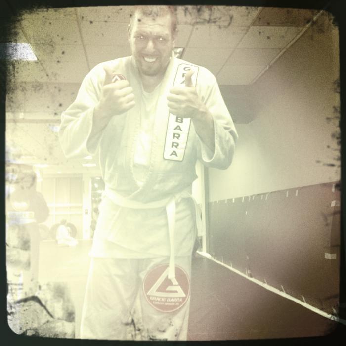 White belt · April 16, 2012