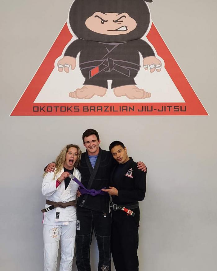Purple belt · September 4, 2021 · Promoted by Paul Kiat