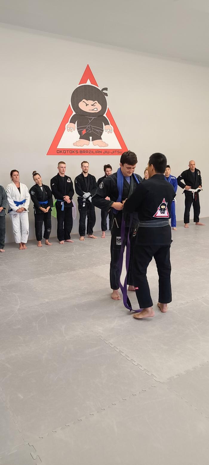 Purple belt · September 4, 2021 · Promoted by Paul Kiat