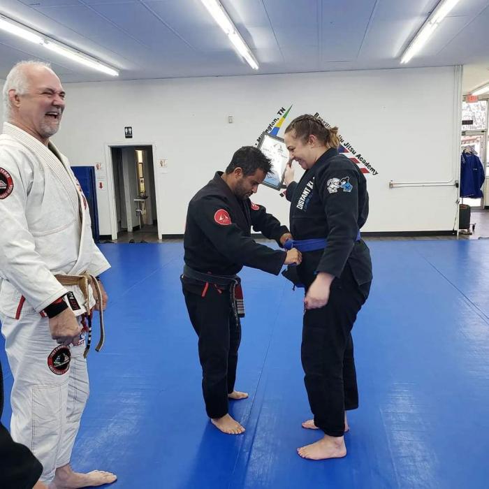 Blue belt · August 29, 2021 · Promoted by Louis Claudio