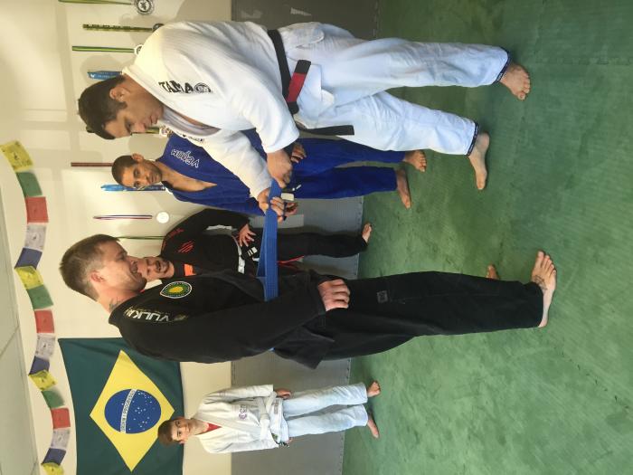 Blue belt · April 15, 2016 · Promoted by Clovis Silva