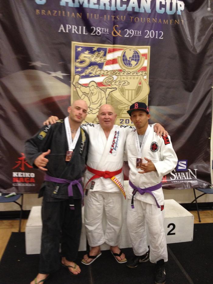 Purple belt · December 11, 2011 · Promoted by Ricardo Barros