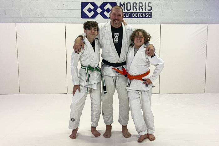 Super proud to be the one promoting my boys now. They have been training since they were 4 and 2 respectively.