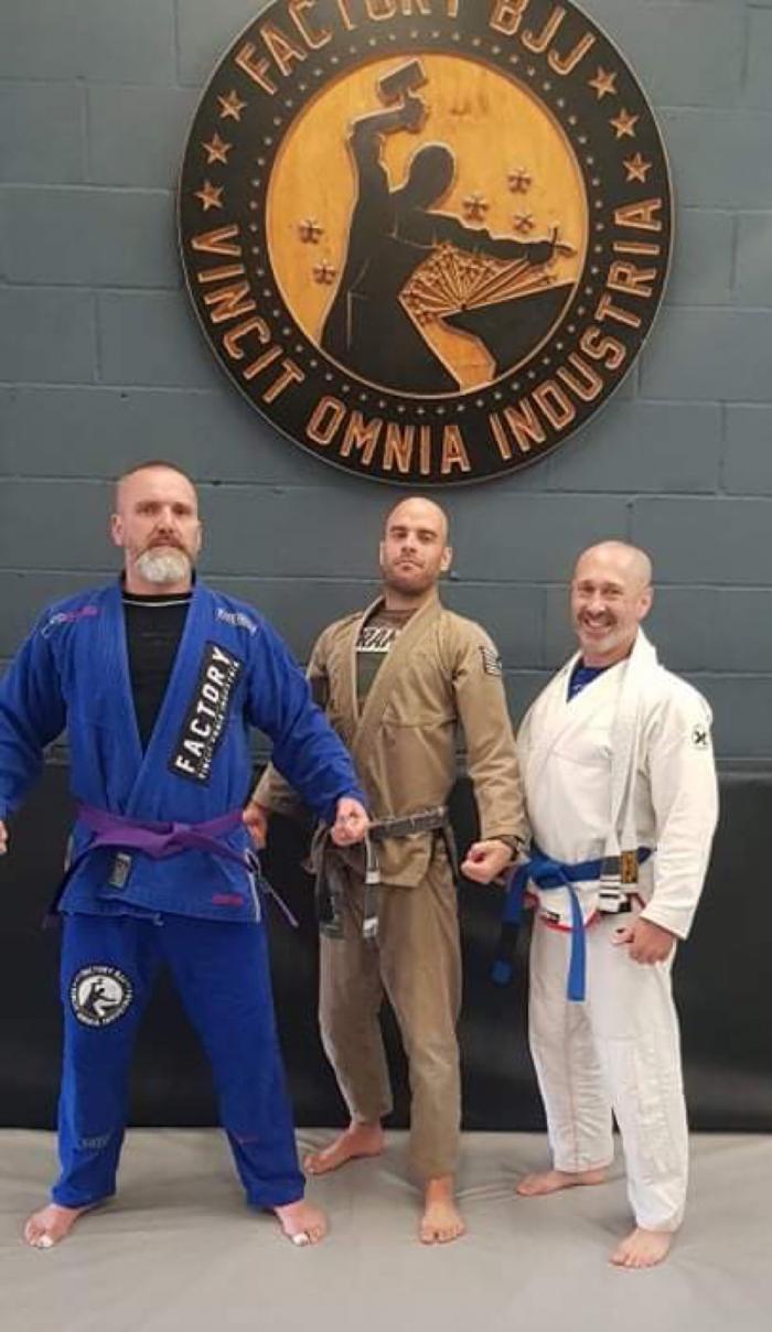 Blue belt · August 5, 2021 · Promoted by Adam Adshead