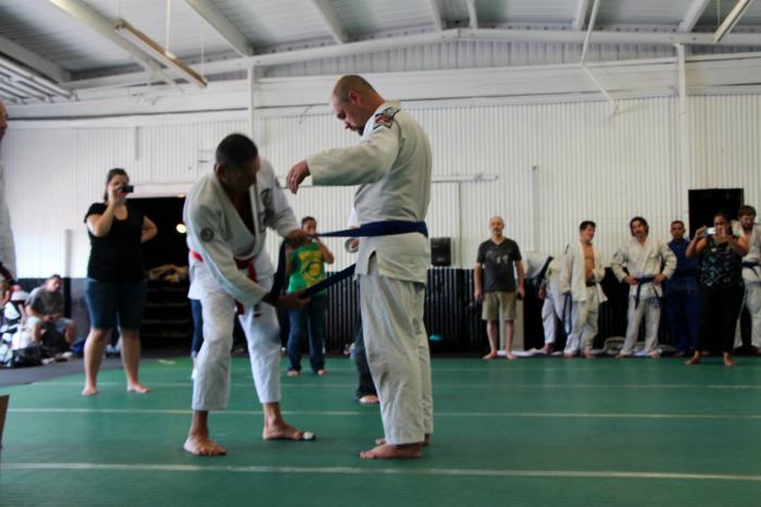 Blue belt · August 31, 2013 · Promoted by Relson Gracie