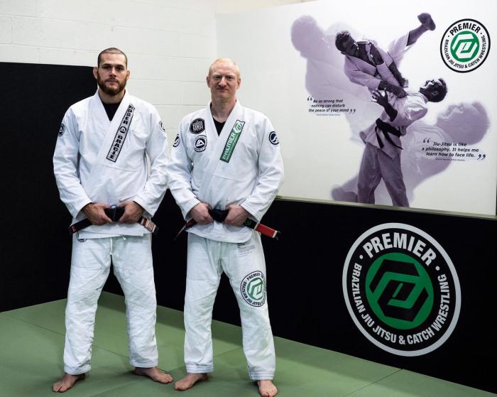 My Instructor Roger Gracie at my academy