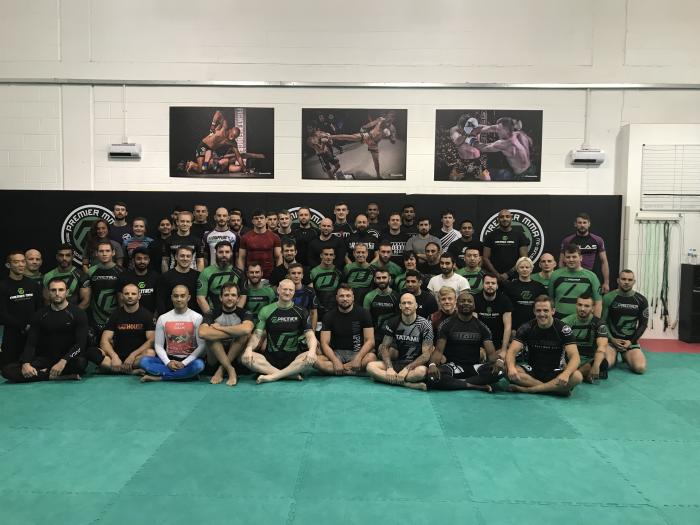 Craig Jones teaching at my academy