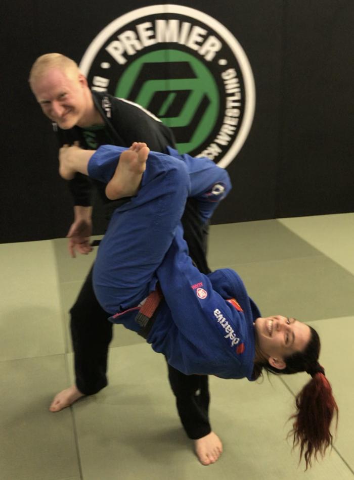 The awesome Claudia Dovall doing what she does best