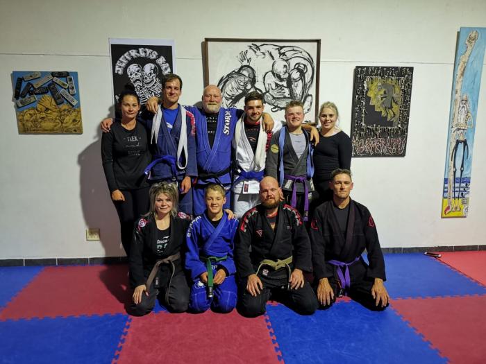 Blue belt · September 17, 2021 · Promoted by Kobus