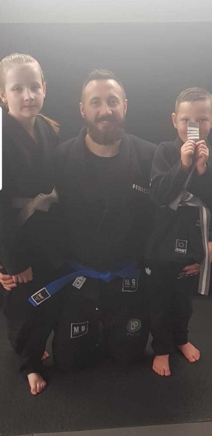 Blue belt · June 19, 2021 · Promoted by Alan Burrows