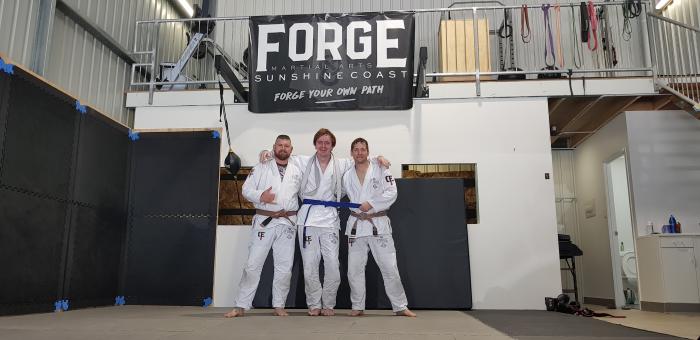 Blue belt promotion