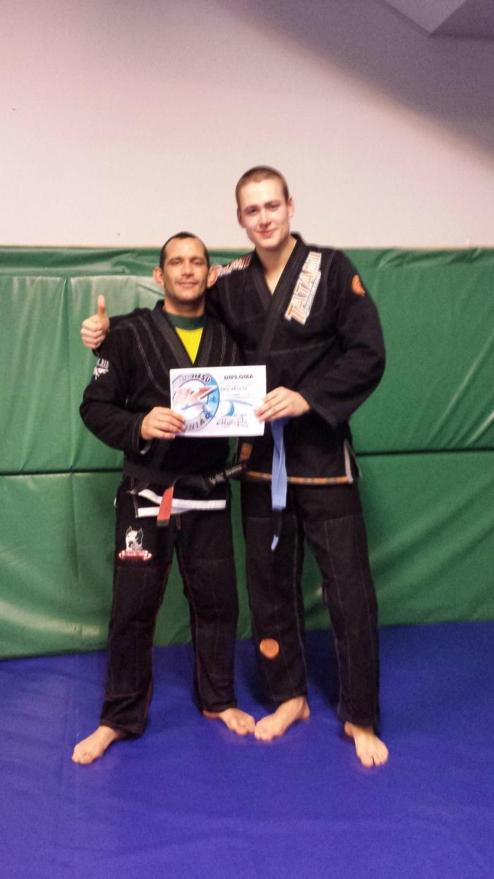 Blue belt · September 28, 2013 · Promoted by Jose Carlos