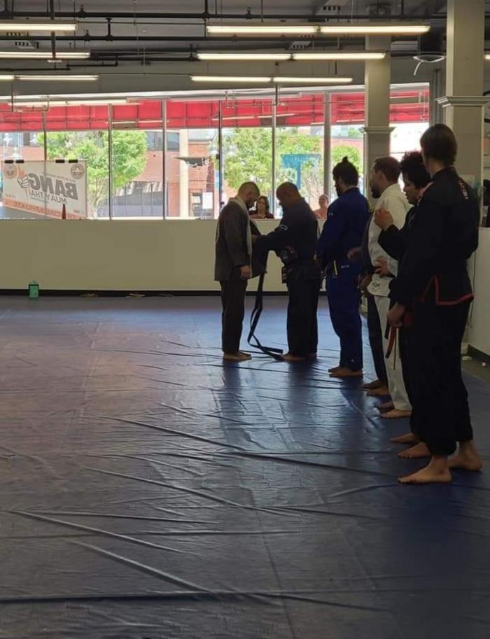 Blue belt · June 20, 2021 · Promoted by Noel Smith