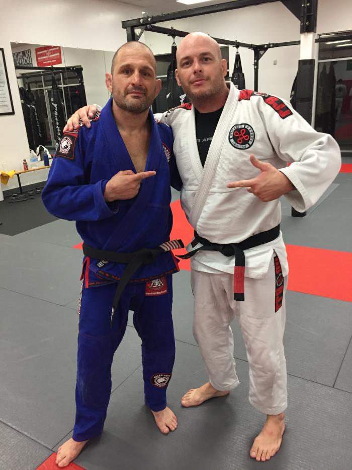 The legend (Ralph Gracie) and I