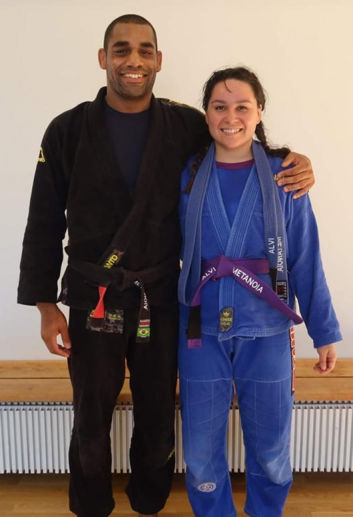 Purple belt · September 11, 2021 · Promoted by David Rosmon
