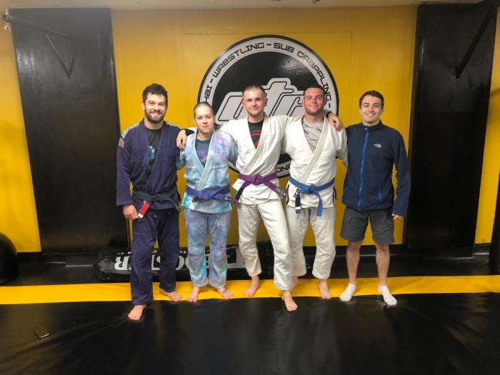 Blue belt · September 17, 2021 · Promoted by Jon Hand