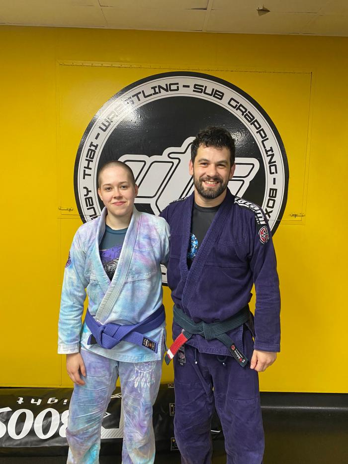 Blue belt · September 17, 2021 · Promoted by Jon Hand