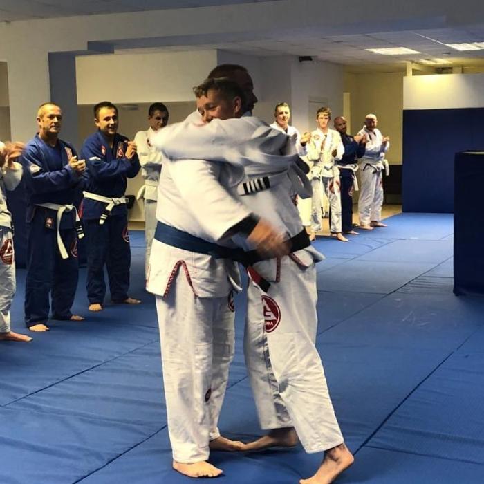 Blue belt · March 1, 2019 · Promoted by Professor Mike Dorian