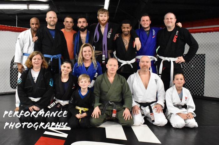 Blue Belt Promotion - Group Photo - Border Martial Arts