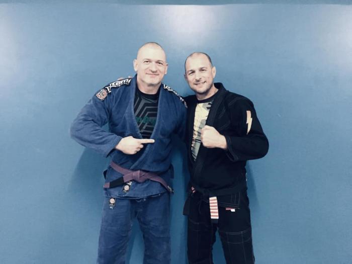 Purple belt · February 24, 2018 · Promoted by Rodrigo Medeiros