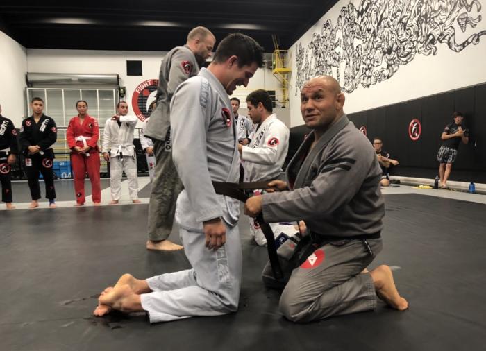 Brown belt · December 3, 2018 · Promoted by Roberto Cyborg Abrue