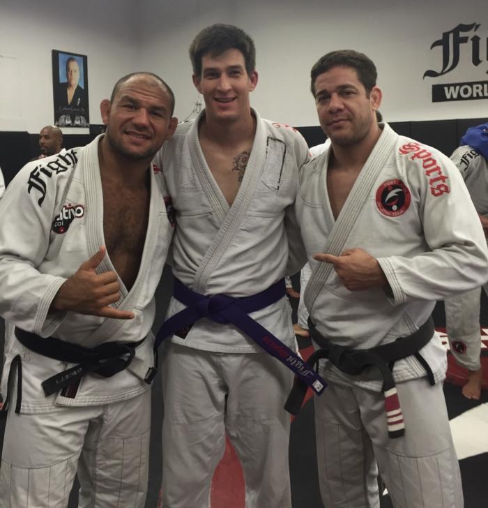 Purple belt · July 23, 2016 · Promoted by Roberto Cyborg Abreau