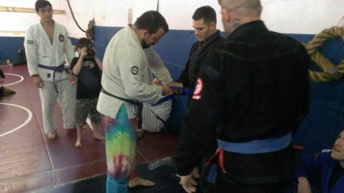 Blue belt · March 2, 2013 · Promoted by Scott Devine