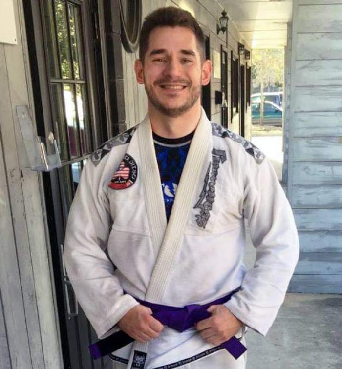 Purple belt · November 7, 2015 · Promoted by Scott Devine