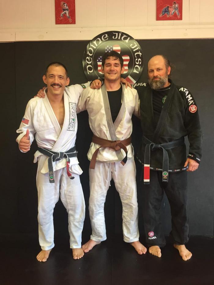 Brown belt · October 5, 2018 · Promoted by Mike Sanda