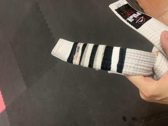 White belt · June 1, 2018