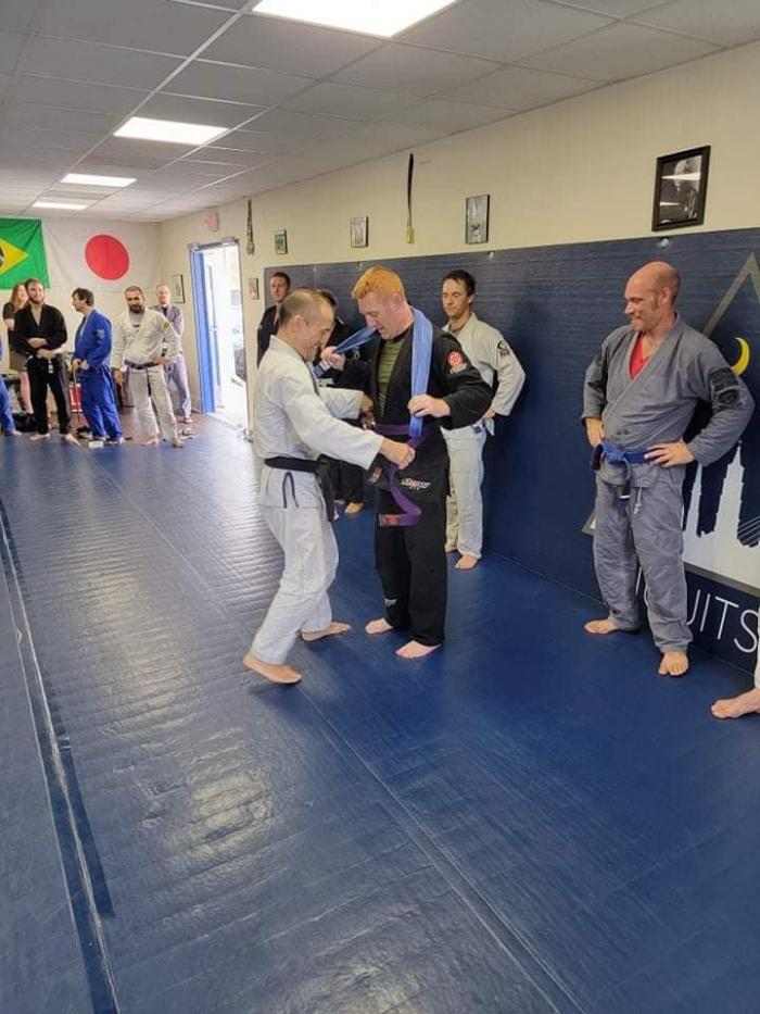 Purple belt · September 18, 2021 · Promoted by Michael Sanda
