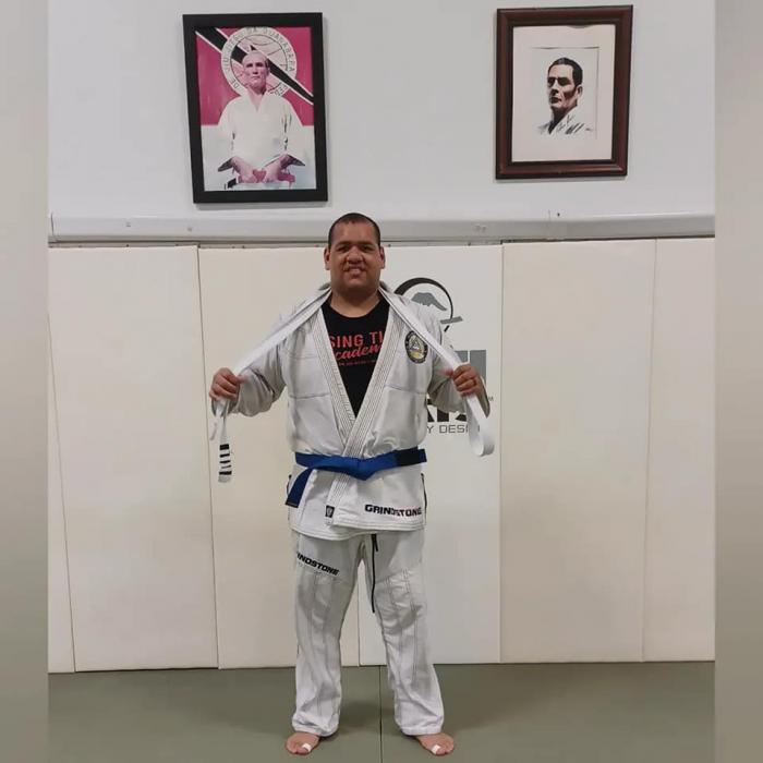 Blue belt · September 18, 2021 · Promoted by Stephen Miller