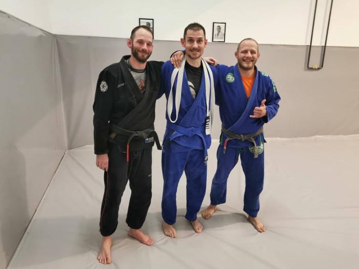 Blue belt · December 17, 2019 · Promoted by Imre Horvath