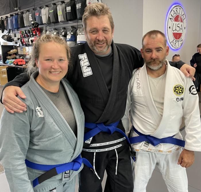 Blue belt · September 11, 2021 · Promoted by Bryan Major