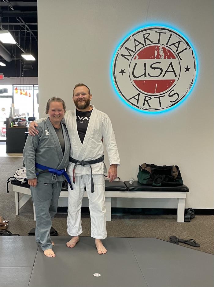 Blue belt · September 11, 2021 · Promoted by Bryan Major