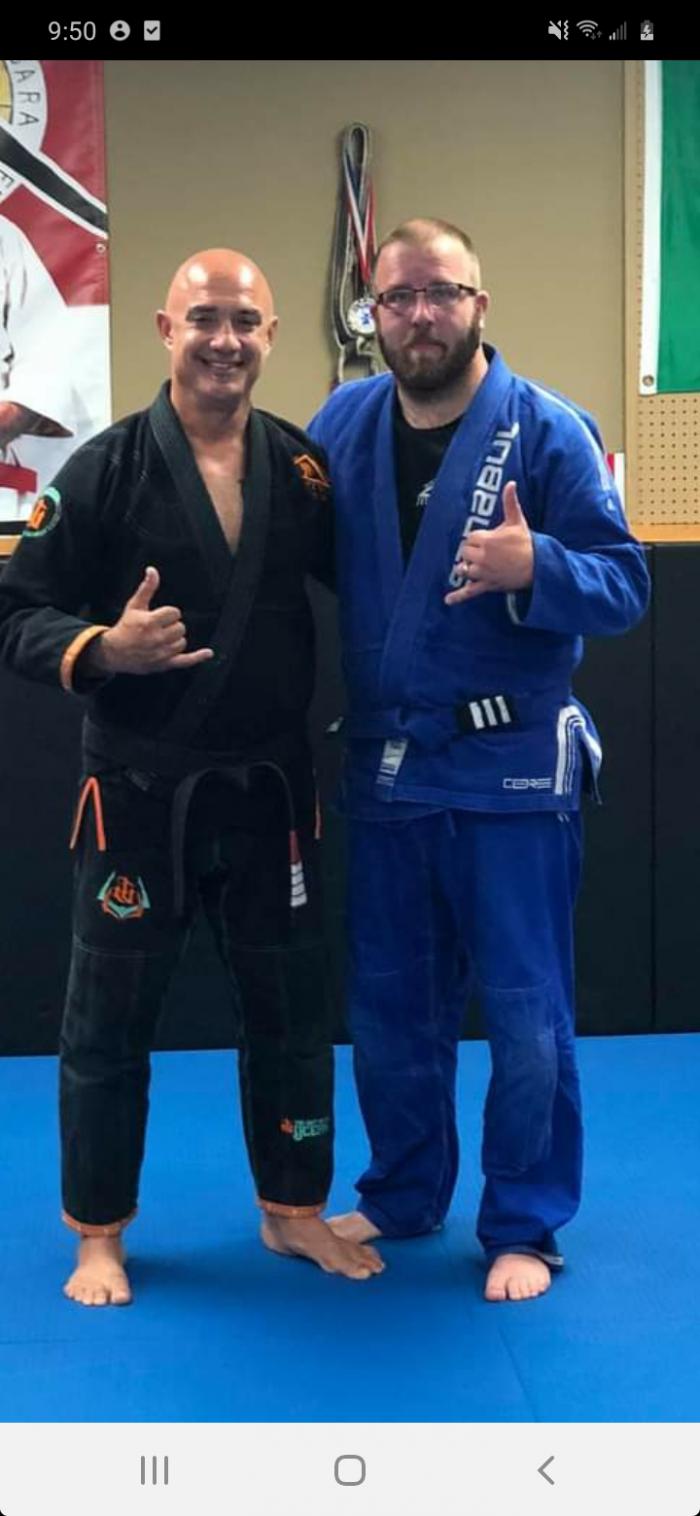 Blue belt · December 8, 2020 · Promoted by Professor Jorge Borras