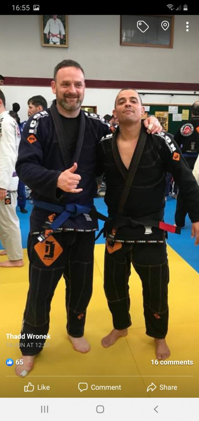 Blue belt · April 15, 2018 · Promoted by Ze Marcello