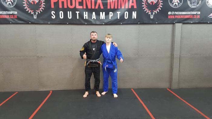 Blue belt · September 26, 2020 · Promoted by Jimmy Johnstone