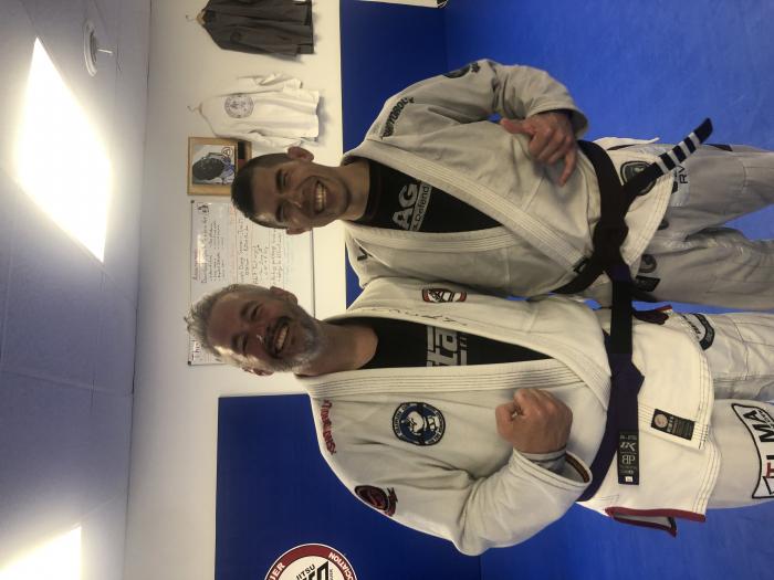 Purple belt · June 28, 2021 · Promoted by Bill Jones