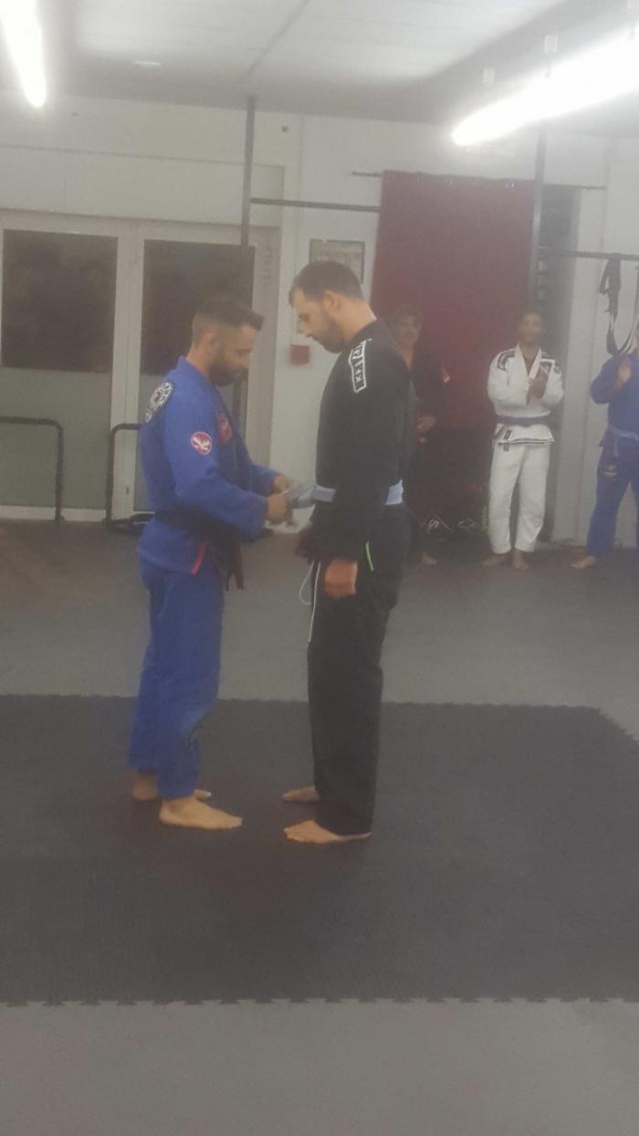 Blue belt · September 18, 2017 · Promoted by CASTANIER Julien