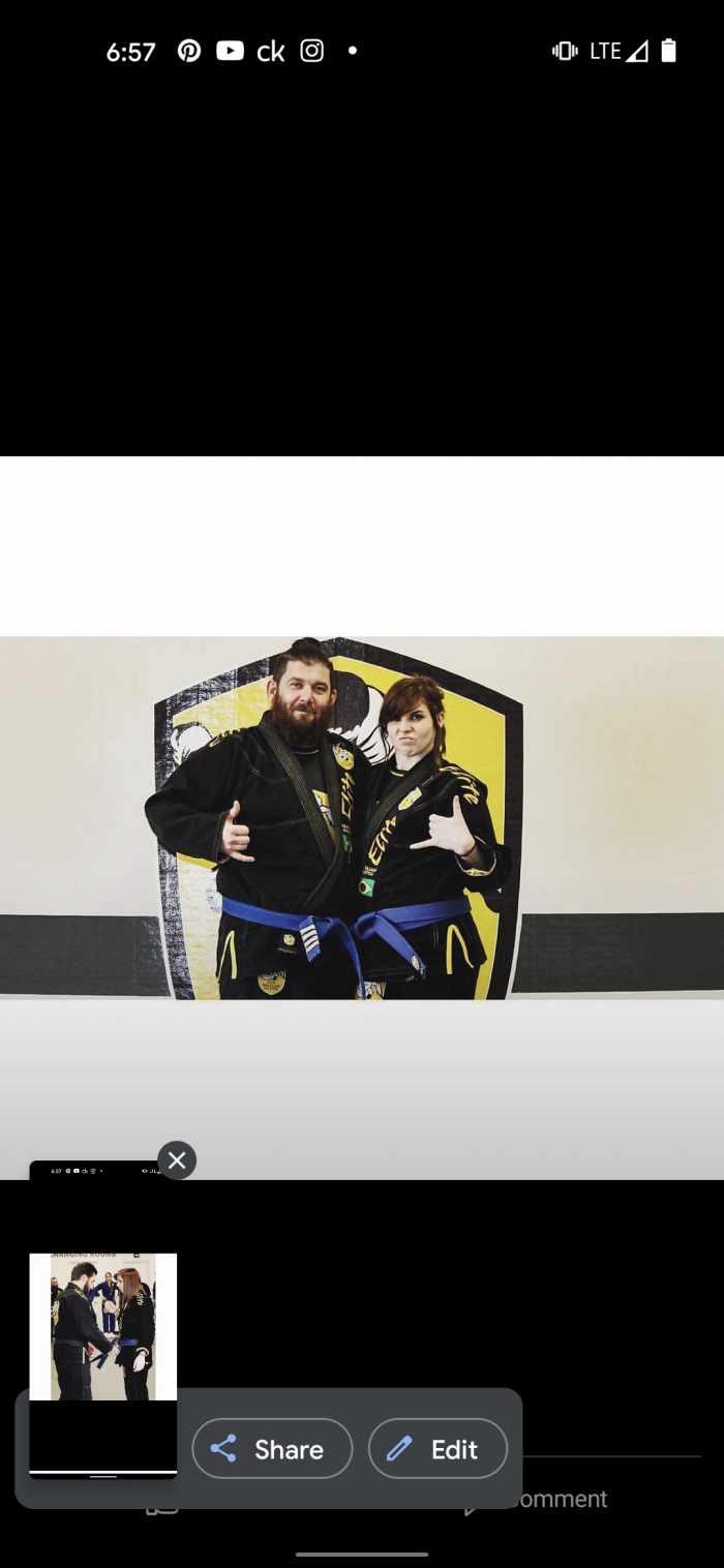 Blue belt · December 15, 2016 · Promoted by John George