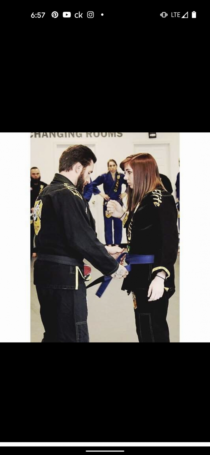 Blue belt · December 15, 2016 · Promoted by John George