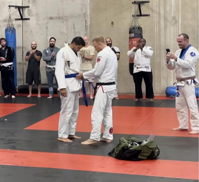 Blue belt · June 19, 2021 · Promoted by Sean Stoopman