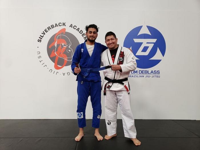 Blue belt · January 7, 2020 · Promoted by Sean Stoopman