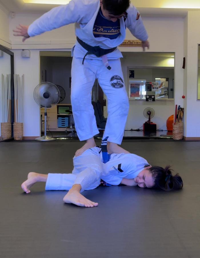 when your coach has to repeat the technique 100x