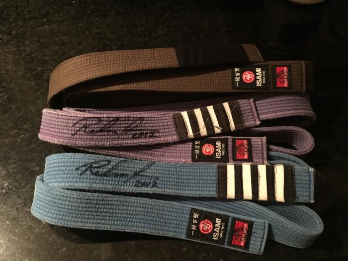 Purple belt · December 1, 2014 · Promoted by Dan Wallen